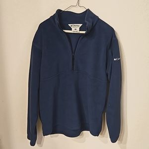Mens Columbia Half zip Fleece size Medium